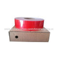 Red Color Reflective Safety Tape with Pet Material